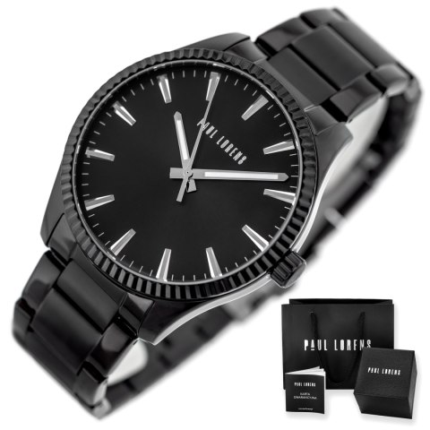 ZEGAREK MĘSKI PAUL LORENS - PL20012B-1A5 (zg382e) + BOX
