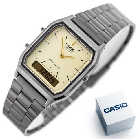 ZEGAREK UNISEX CASIO Vintage AQ-230GG-9A + BOX
