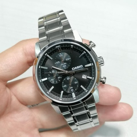Zegarek Męski Casio MTP-E510D-1A1 + BOX