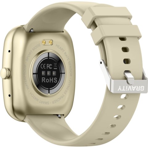 SMARTWATCH UNISEX GRAVITY GT18-7 - ROZMOWY BLUETOOTH, DODATKOWY PASEK (sg036g)