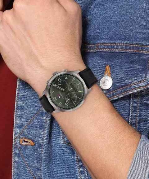 ZEGAREK MĘSKI TOMMY HILFIGER 1791856 ASHER (zf040c) + BOX