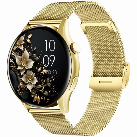 SMARTWATCH DAMSKI GRAVITY GT11-3 - AMOLED, DODATKOWY PASEK (sg044c)