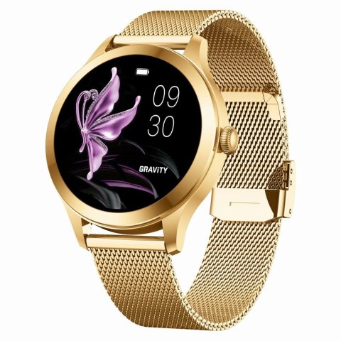 SMARTWATCH DAMSKI GRAVITY GT25-1 PRO - AMOLED, DODATKOWY PASEK (sg039a)