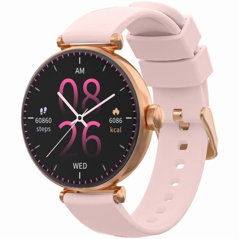 SMARTWATCH DAMSKI GRAVITY GT26-1 - DODATKOWY PASEK (sg042a)
