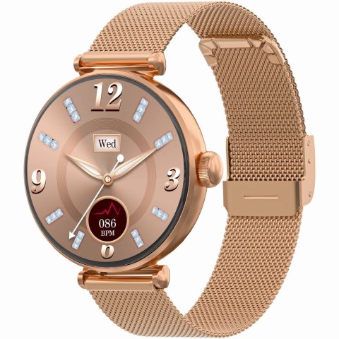 SMARTWATCH DAMSKI GRAVITY GT26-2 - DODATKOWY PASEK (sg042b)