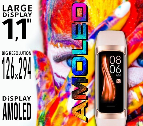 SMARTWATCH DAMSKI GRAVITY GT40-1 - AMOLED (sg045a)