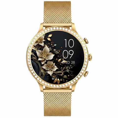 SMARTWATCH DAMSKI GRAVITY GT5-2 - DODATKOWY PASEK (sg043b)