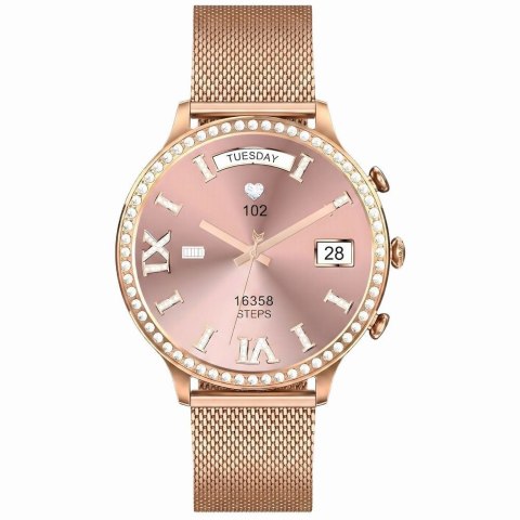 SMARTWATCH DAMSKI GRAVITY GT5-7 - DODATKOWY PASEK (sg043g)
