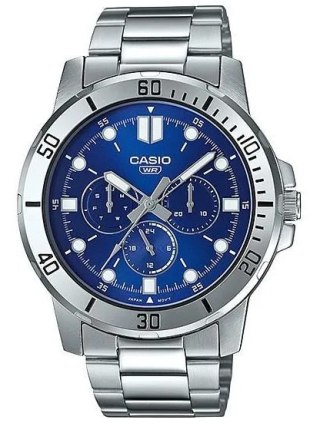 ZEGAREK MĘSKI CASIO MTP-VD300D-2E (zd268b) + BOX