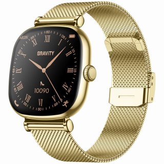 SMARTWATCH DAMSKI GRAVITY GT32-1 - ROZMOWY BLUETOOTH, DODATKOWY PASEK (sg047a)