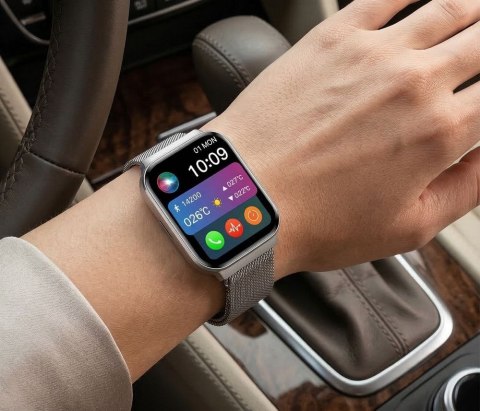 SMARTWATCH DAMSKI GRAVITY GT44-4 - DODATKOWY PASEK (sg051c)