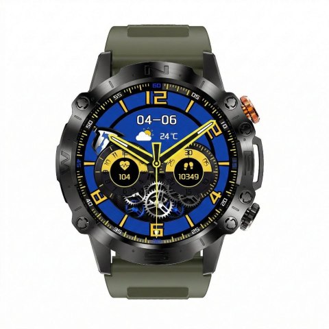 SMARTWATCH MĘSKI GRAVITY GT20-7 - AMOLED, DODATKOWY PASEK (sg024g)