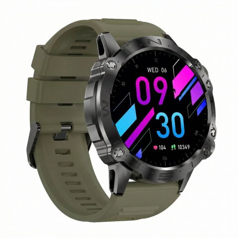 SMARTWATCH MĘSKI GRAVITY GT20-7 - AMOLED, DODATKOWY PASEK (sg024g)