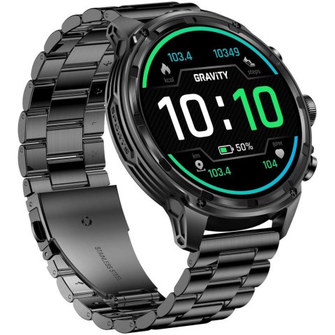 SMARTWATCH MĘSKI GRAVITY GT41-1 - BLUETOOTH CALL, DODATKOWA BRANSOLETA (sg053a)