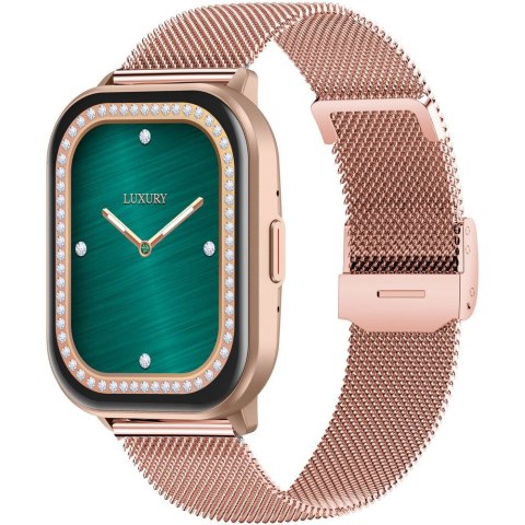 SMARTWATCH DAMSKI GRAVITY GT43-4 - DODATKOWY PASEK (sg054d)