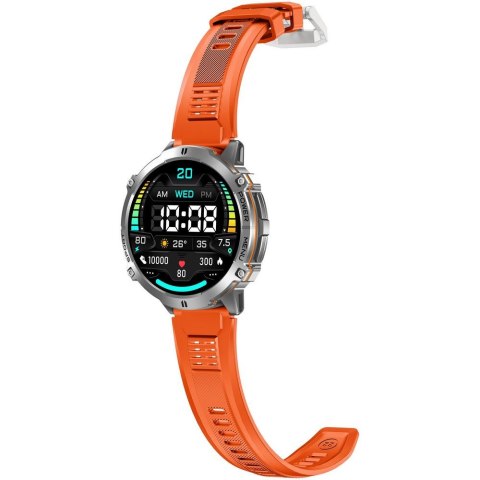 SMARTWATCH MĘSKI GRAVITY GT42-4 - AMOLED, DODATKOWA BRANSOLETA (sg056d)
