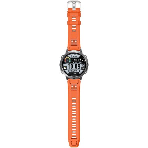 SMARTWATCH MĘSKI GRAVITY GT42-4 - AMOLED, DODATKOWA BRANSOLETA (sg056d)