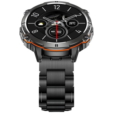 SMARTWATCH MĘSKI GRAVITY GT42-5 - AMOLED, DODATKOWA BRANSOLETA (sg056e)