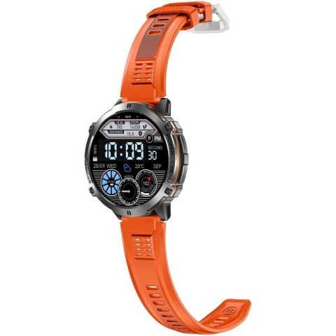 SMARTWATCH MĘSKI GRAVITY GT42-5 - AMOLED, DODATKOWA BRANSOLETA (sg056e)