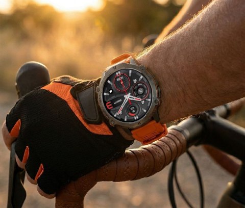 SMARTWATCH MĘSKI GRAVITY GT42-5 - AMOLED, DODATKOWA BRANSOLETA (sg056e)