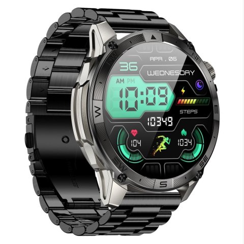 SMARTWATCH MĘSKI GRAVITY GT46-3 - AMOLED, DODATKOWA BRANSOLETA (sg055c)