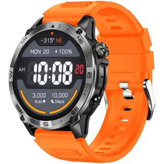SMARTWATCH MĘSKI GRAVITY GT46-4 - AMOLED, DODATKOWA BRANSOLETA (sg055d)