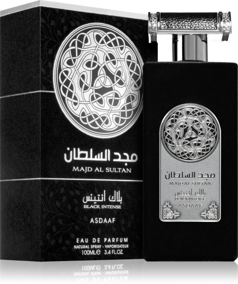 Asdaaf Majd Al Sultan Black Intense Edp 100ml