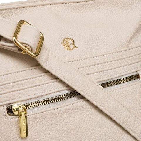 Minimalistyczna listonoszka crossbody z kieszeniami - Rovicky