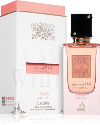 Lattafa Ana Abiyedh Coral Edp 60ml