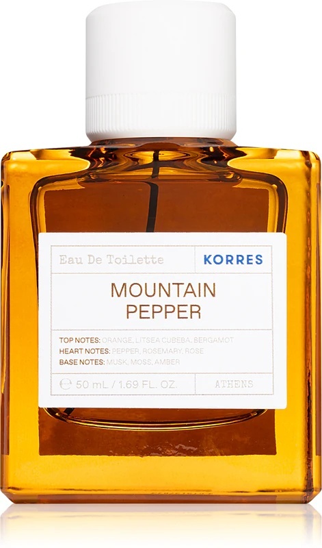 Korres Mountain Pepper – Woda Toaletowa Unisex 50 ml | Świeżość i Przyprawy