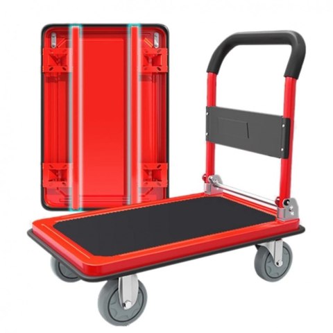 Wózek transportowy, magazynowy ręczny, składany, metalowy 88 x 58 cm AT01