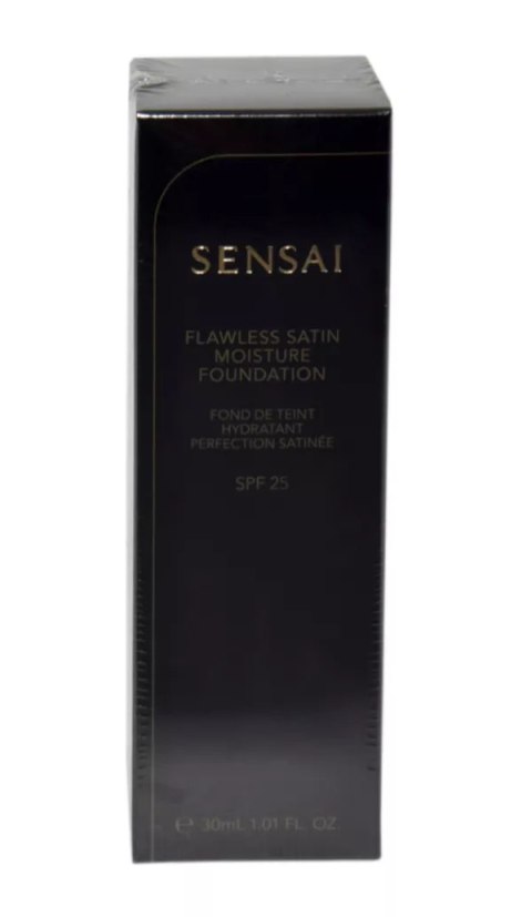Sensai Flawless Satin Moisture Foundation Spf25 Fs102 Ivory Beige 30ml