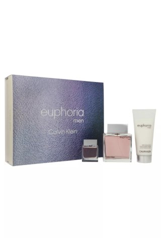 Zestaw Calvin Klein Euphoria Men Edt 100ml + Edt 15ml + After Shave Balm 100 ml