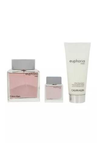Zestaw Calvin Klein Euphoria Men Edt 100ml + Edt 15ml + After Shave Balm 100 ml