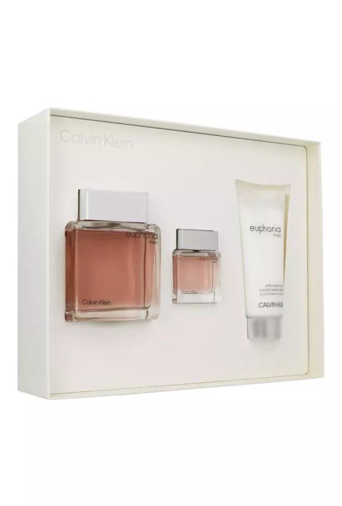 Zestaw Calvin Klein Euphoria Men Edt 100ml + Edt 15ml + After Shave Balm 100 ml